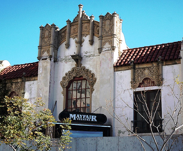 The Mayfair Theatre (formerly the Majestic Theatre), 1911, 212-216 Santa Monica Boulevard, Santa Monica, a few steps from the ocean - Architect: Henry Hollwedel