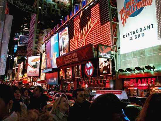 Times Square, photo by Ric Erickson