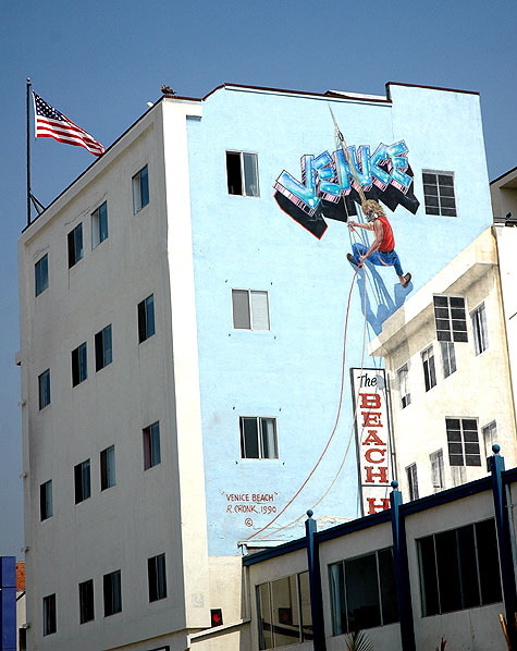 Trompe-l'il Mural, Venice Beach