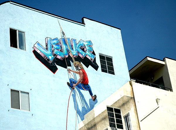 Trompe-l'il Mural, Venice Beach