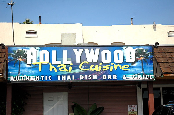 Los Angeles' Thai Town - Hollywood Boulevard from Western Avenue east to Normandie