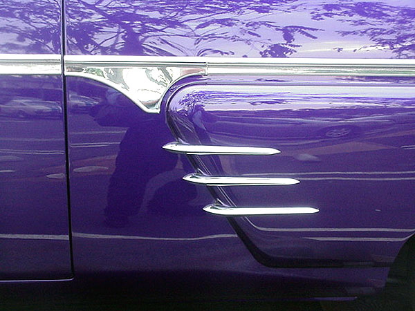 '54 custom Ford - detail