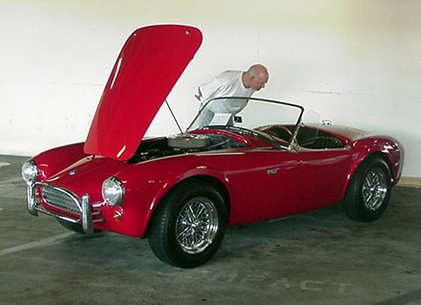A 1963 AC Bristol with a Ford engine