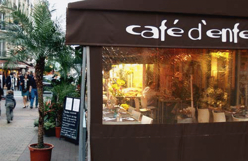 Café d'Enfer - rue Daguerre - Paris 