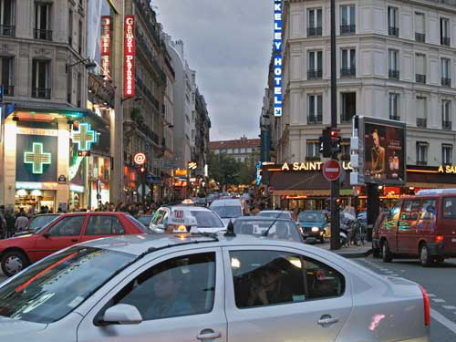 Montparnasse street scene... Odessa