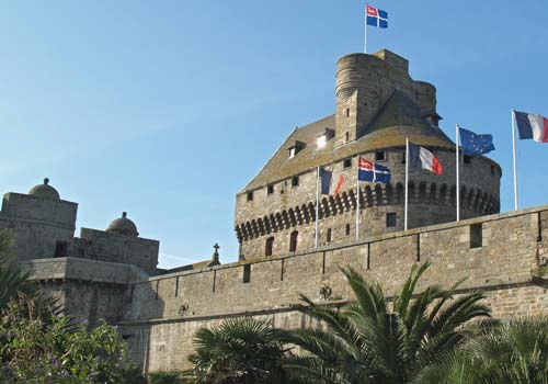 Saint Maolo, France - City hall and municipal museum