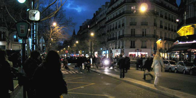 Boulevard Saint-Germain in the Quartier Latin