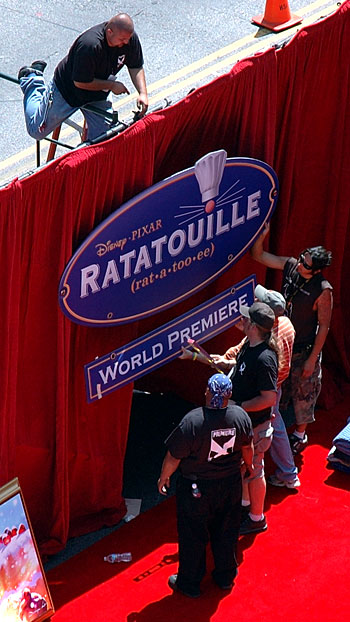 Ratatouille World Premiere, Friday, June 22nd, at the Kodak Theater