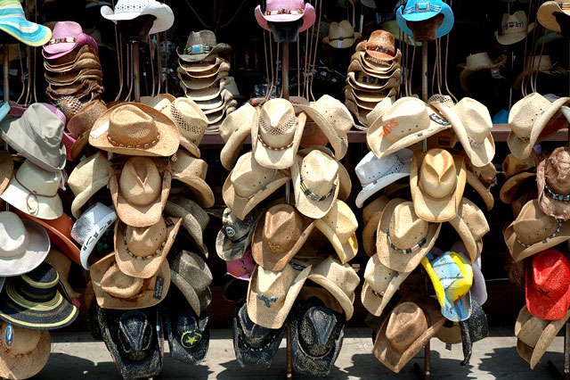 Cowboy hats for sale, Venice Beach