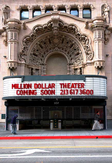 The Million Dollar Theater, 307 South Broadway, Los Angeles - 1918, Albert C. Martin