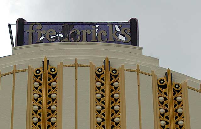 The former home of Fredrick's of Hollywood, Hollywood Boulevard