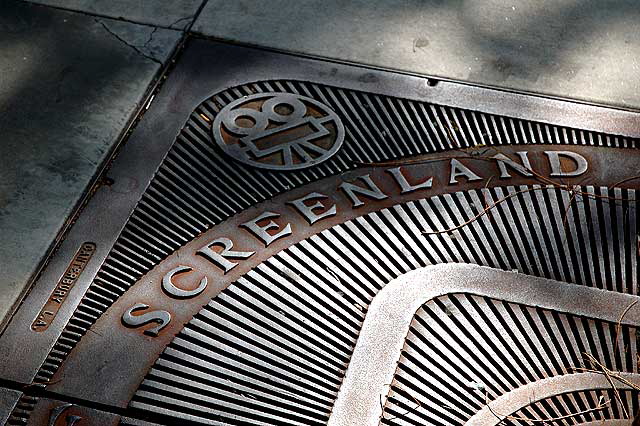 Sidewalk grate, Culver City