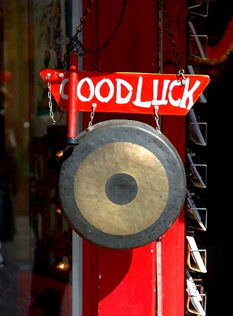 Los Angeles' Chinatown - "Good Luck"