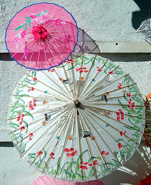 Los Angeles' Chinatown - parasols