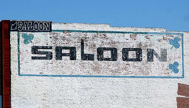 Brick wall - Saloon - Venice Beach, California