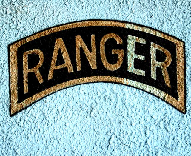 Military Unit Insignia, National Veterans Mural, Peter Stewart, 1995, Bonsall Bridge at the West Los Angeles Veterans Administration Center, Sawtelle Avenue at Wilshire Boulevard, Westwood