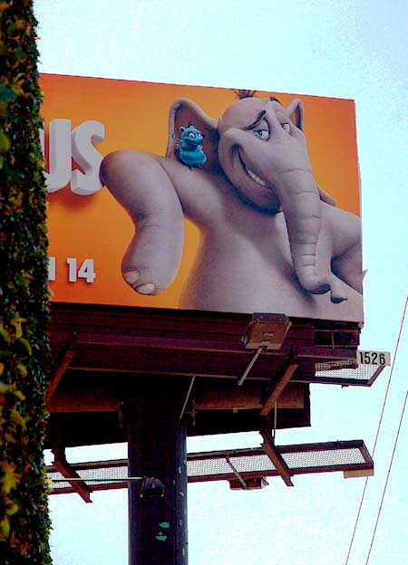 Billboard for the new Ice Age movie, Sepulveda Boulevard north of Pico, West Los Angeles