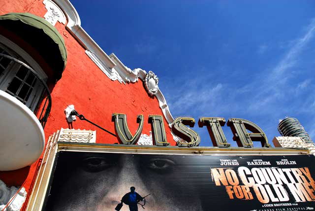 The Vista Theater, 4473 Sunset Boulevard, Silver Lake - designed by Lewis A. Smith - opened on October 16, 1923 