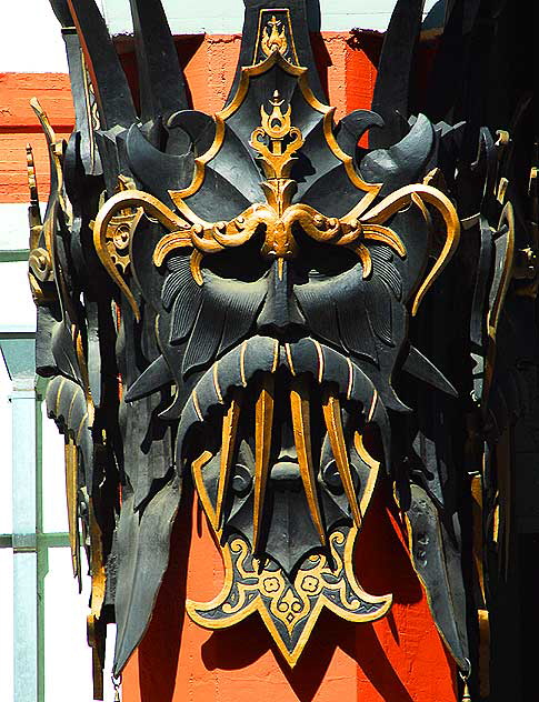 Detail of Grauman's Chinese Theater, Hollywood Boulevard