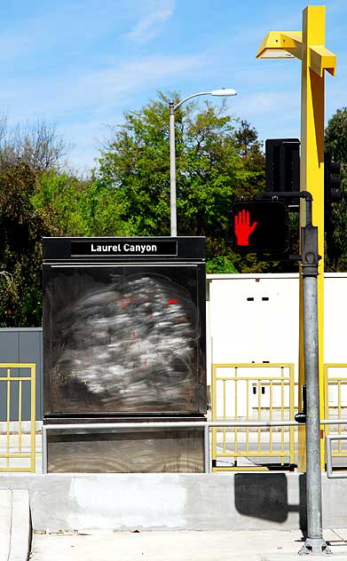 Metro Line Station - Laurel Canyon Boulevard at Chandler