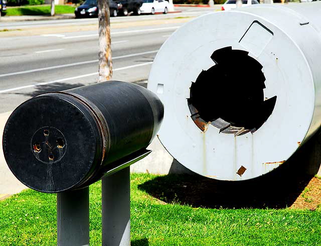 16 Inch Armor Piercing Shell - Los Angeles Maritime Museum - Berth 84, at the foot of 6th Street, San Pedro, Califor