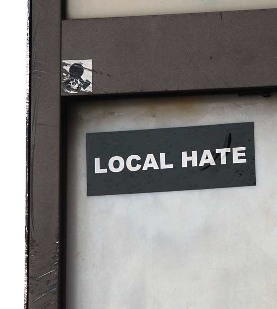 Sticker - Ninth Street, Hermosa Beach - Local Hate