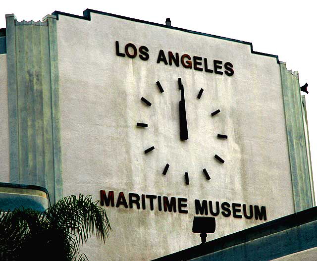 Los Angeles Maritime Museum - Berth 84, at the foot of 6th Street, San Pedro, California - clock tower
