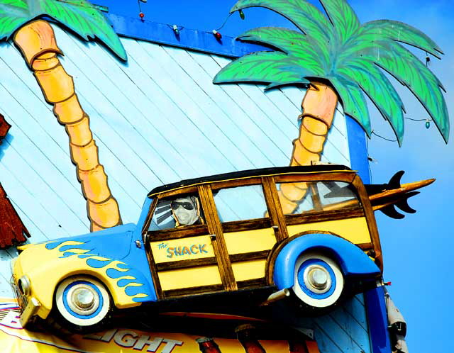 The Woodie at "The Shack" - 185 Culver Boulevard at Esplanade Street, Playa Del Rey 