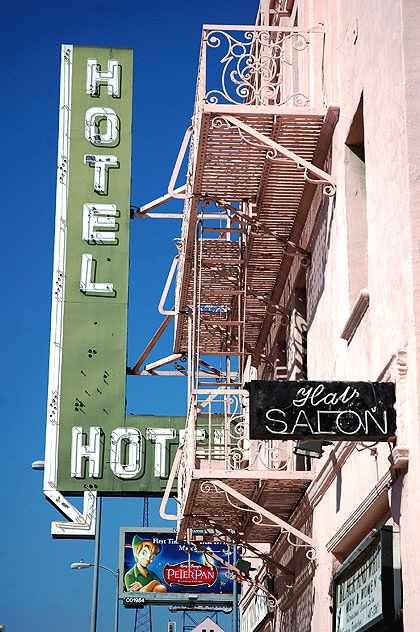 Pink hotel, Wilcox Avenue, Hollywood