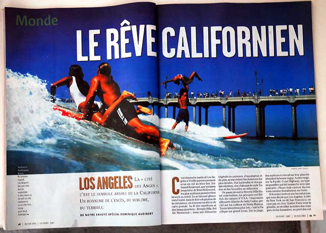 Le Point, Number 1497, 25 May 2001 - "The California Dream"