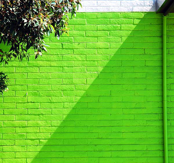 Green Brick Wall, West Hollywood