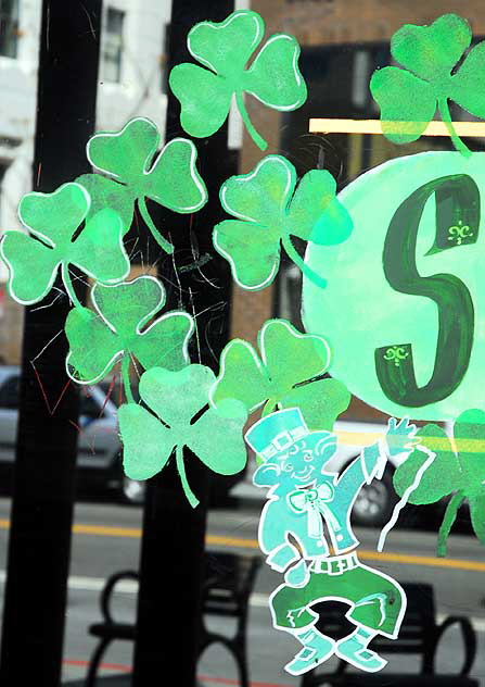 Saint Patrick's Day signage, Santa Monica