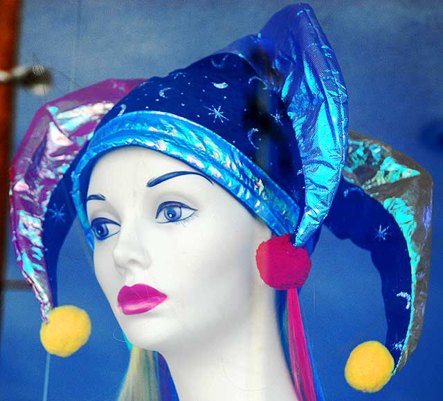 Jester Hat in Shop Window - North Hollywood