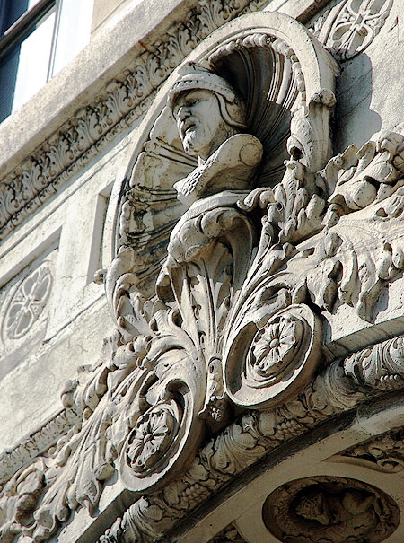 Architectural detail, Warner Pacific Theater, Hollywood Boulevard