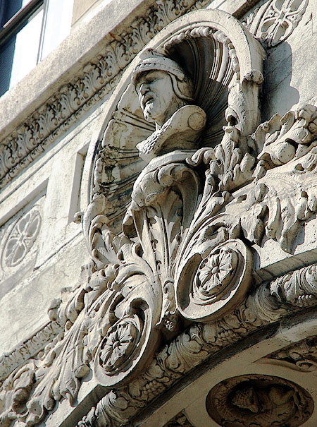 Architectural detail, Warner Pacific Theater, Hollywood Boulevard