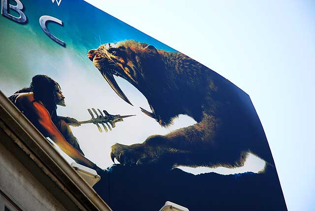 West Hollywood - billboard for the movie "10,000 BC"