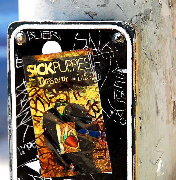 Sticker on the Sunset Strip - Sick Puppies