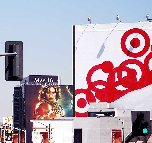 View of the Sunset Strip on Monday, March 24, 2008