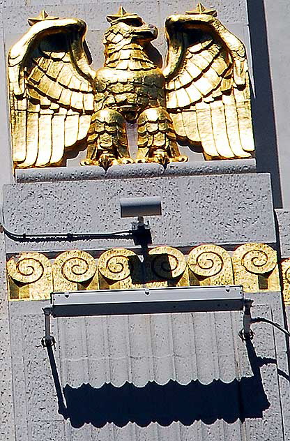 Eagle deatil - Sterling Plaza - formerly the California Bank Building, 9441 Wilshire Boulevard, Beverly Hills - Architects: John B. and Donald D. Parkinson - 1929