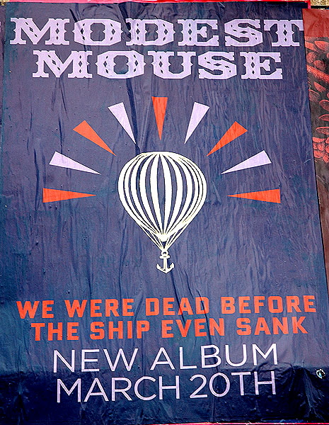 Modest Mouse Poster, Hollywood Boulevard 