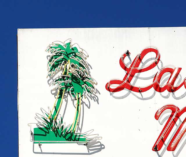 Neon Palm - Las Palmas Restaurant, Hollywood