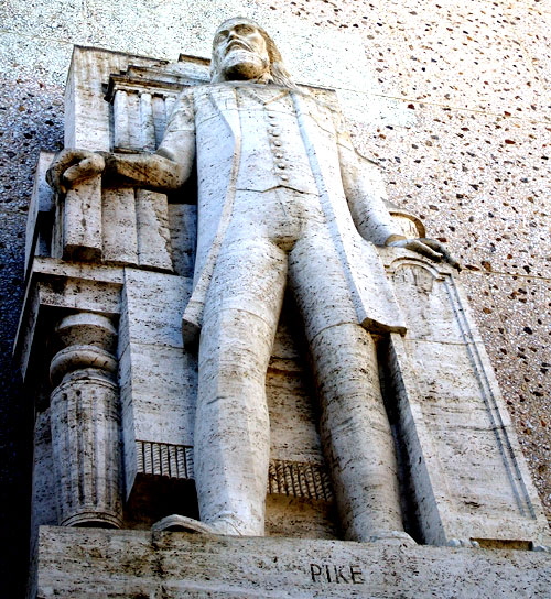 Masonic Scottish Rite Temple, designed by the late architect and artist Millard Sheets, 4357 Wilshire Boulevard