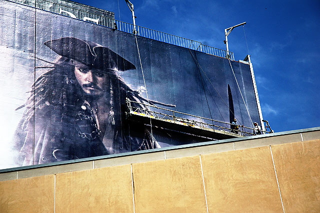 Johnny Depp at Sunset Plaza