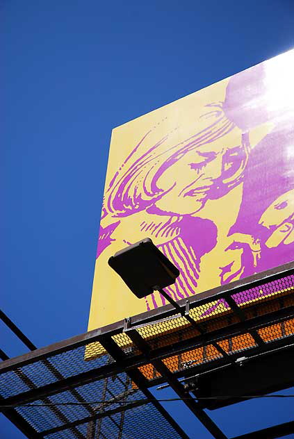 "Mean Rabbit" billboard, Sunset Strip