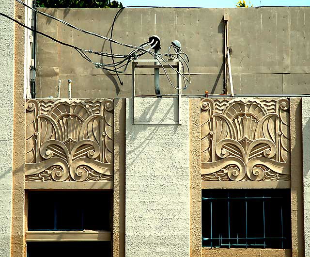Art Deco Detail - Santa Monica Boulevard at Cole