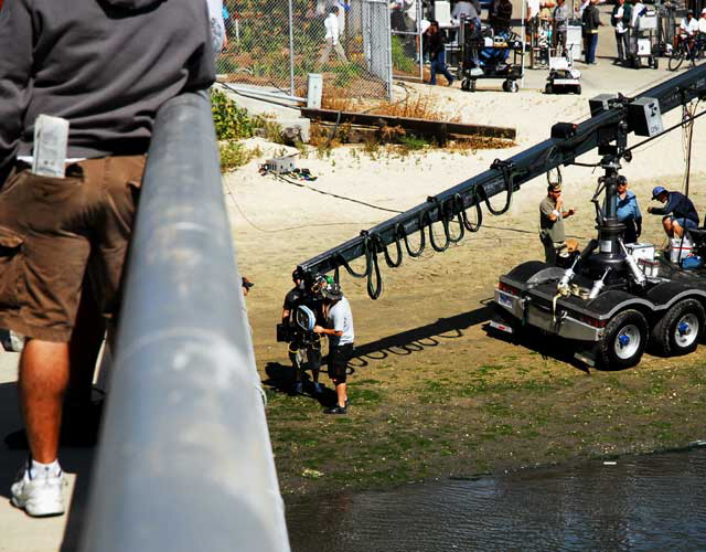 Filming "CSI: Miami" on Naples Island, Alamitos Bay, Long Beach - 10 April 2008