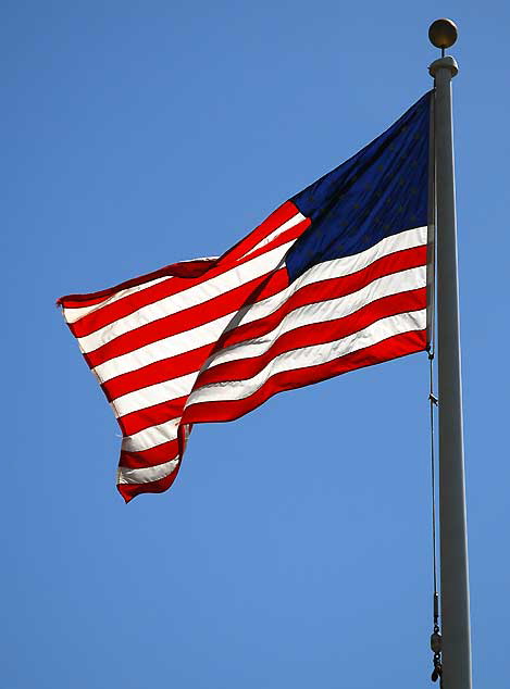 Backlit Flag