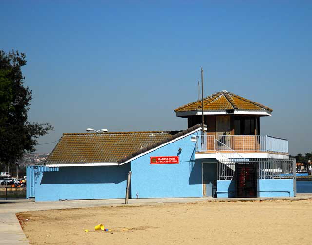 Life Guard Station, Mothers Beach, Naples Island, Alamitos Bay, Long Beach