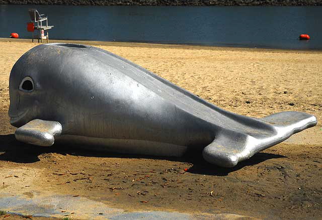 Whale Slide, Mothers Beach, Naples Island, Alamitos Bay, Long Beach