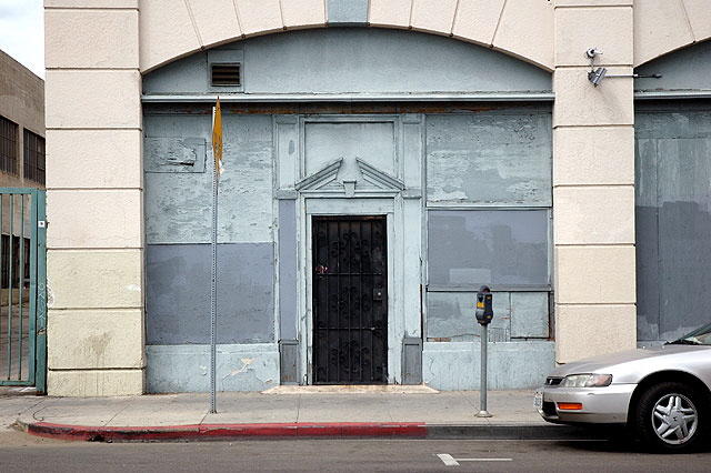 On Selma Avenue in Hollywood - the door to the other world, to the big empty -